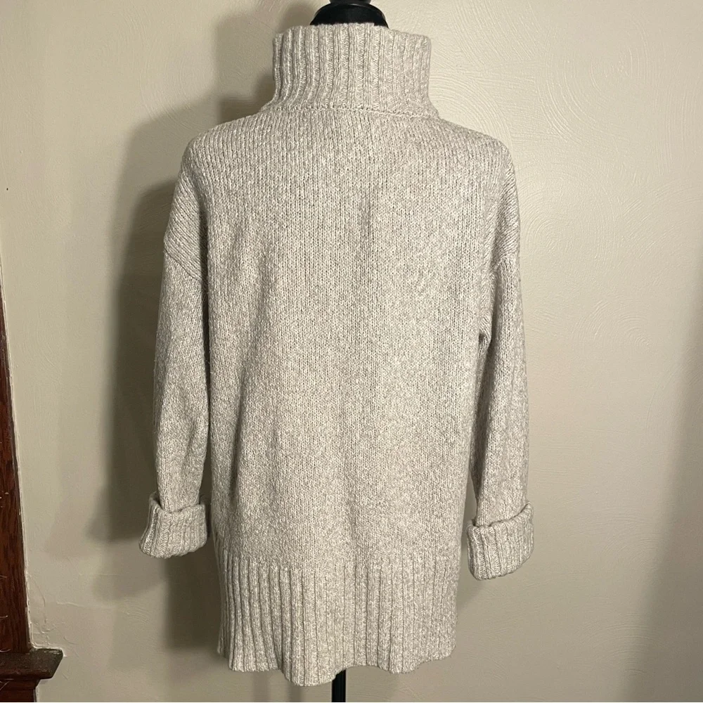 Women's Cowl Neck Tunic Sweater M - Picture 2 of 9